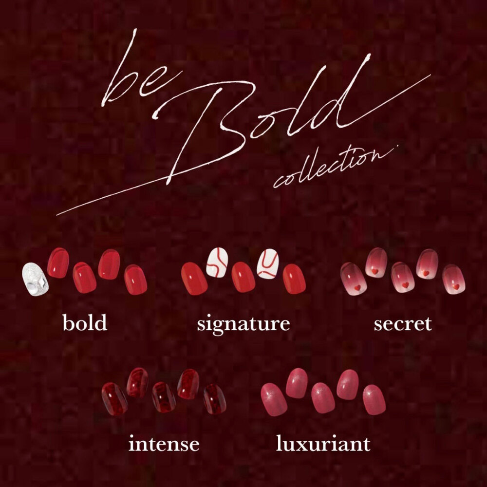 Ohora VIP Gift Season 6 Be Bold Collection 2022 Semi Cured Gel Nails Red Shades